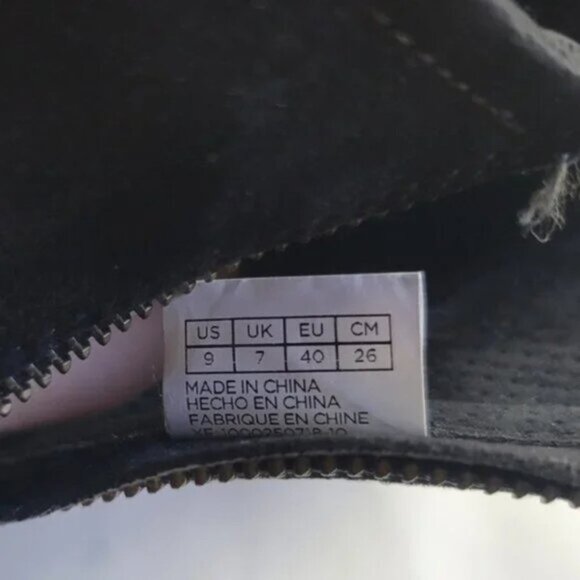 Toms Avery Black Suede Wedge Ankle Boots - Stylish Comfort Booties for Women - Picture 9 of 10